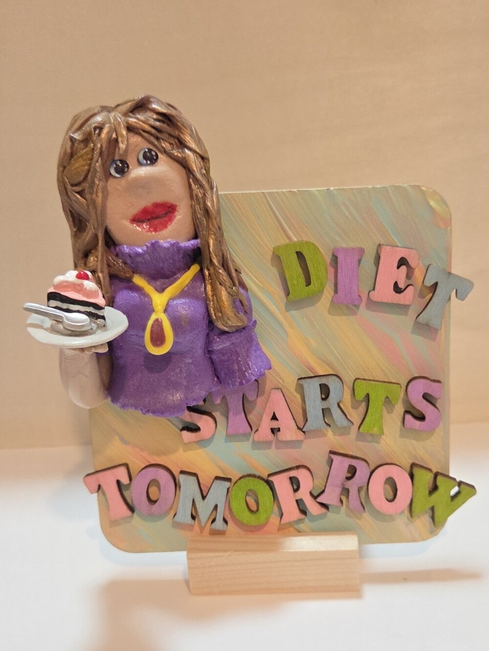 ⭐ Handmade Funny 3D Magnet | One-of-a-Kind Gift with Personality & Humor
